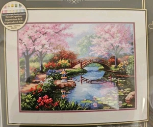 Dimensions Gold Collection GIARDINO GIAPPONESE 16ct kit punto croce contato RCS - Foto 1 di 5