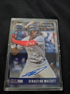 2025 Pulse Sebastian Walcott Futures  Auto #PBAF-SW     #1 of 1 - Picture 1 of 3