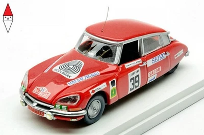 1/43 RIO CITROEN DS21 N 39 RALLY MONTECARLO 1972  RED - Immagine 1 di 3