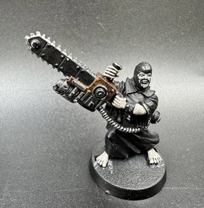 Redemptionist Zealot with Eviscerator - Metall 1995 - Necromunda - Bild 1 von 2