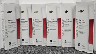 6 X Dove Cream Serum with Pro-Ceramide and Repair Body Lotion 8 FL OZ each X SIX - Image 1 of 2