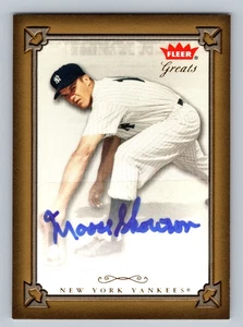 Moose Skowron 2004 Fleer Greats Autographs #GB-MS2 New York Yankees (b) - Picture 1 of 2