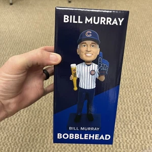 Bill Murray Bobblehead Chicago Cubs da collezione, 14/09/25, SGA, nuovo - Foto 1 di 4