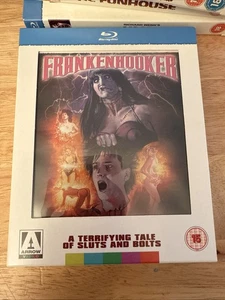 Frankenhooker 1990 Blu Ray U.K. Arrow Video Limited Edition Slipbox Region Free  - Picture 1 of 7