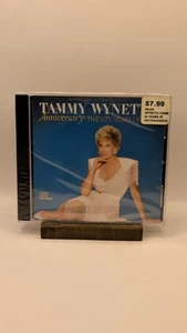 Tammy Wynette – Anniversary: Twenty Years Of Hits CD Epic 1990 SEALED - Picture 1 of 2