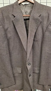 Giacca blazer uomo Pronto Uomo Platinum 52L grigio check 100% lana cappotto sportivo - Foto 1 di 6