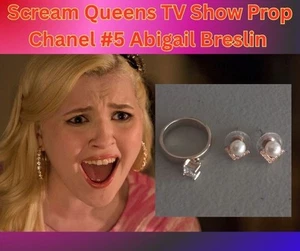 Scream Queens TV Show Prop Chanel #5 Abigail Breslin Production Worn Jewelry - Picture 1 of 9