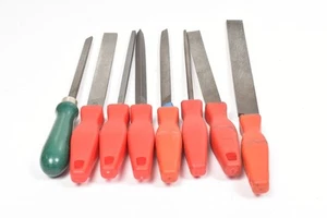F. Dick Konvolut 8x Feilen - Werkstattfeilen Set - verschiedene Formen - gebrauc - Bild 1 von 6