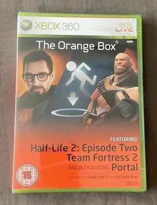 The Orange Box: Half Life 2, TF 2, Portal - Microsoft Xbox 360 - UK PAL - New - Image 1 of 3
