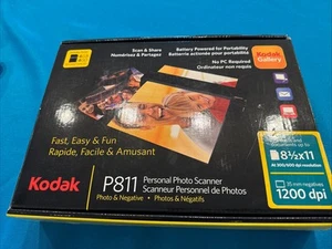 Kodak P811 Personal Photo & Negative Scanner 8x10 Black - Photo 1/4