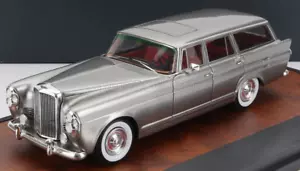 wonderful resin-modelcar 1:43 BENTLEY S2 ESTATE BY WENDLER 1962 - silvergrey met - Picture 1 of 3