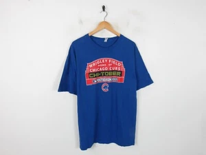 Chicago Cubs MLB T Shirt Graphic Baseball Heavyweight Cotton 2015 T-shirt XL - Picture 1 of 6