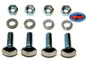 3/8-16 X 1-1/4 In. Round Head Slotted Stove Bolt Screws With Hex Nut 18 8 Stainless 100qty - Foto 6