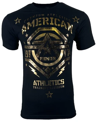 Camiseta para hombre American Fighter Nuevo México negra atlética MMA negra XS-5XL Foto 1 de 4