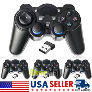 1-4Pack 2.4G Wireless Gamepad Controller for Windows PC PS3 TV Box Android Phone - Picture 1 of 16