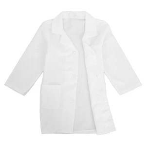 Children's White Coat Boys Lab Costume Kids Coats Men and Women Toddler - Picture 1 of 12