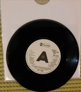 B.B. King-I Just Can't Leave Your Love Alone, 1978 rare advance promo 7" record - Picture 1 of 3