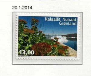 Greenland Sc 663 NH issue of 2014 - Rhodiola Flowers - Picture 1 of 1