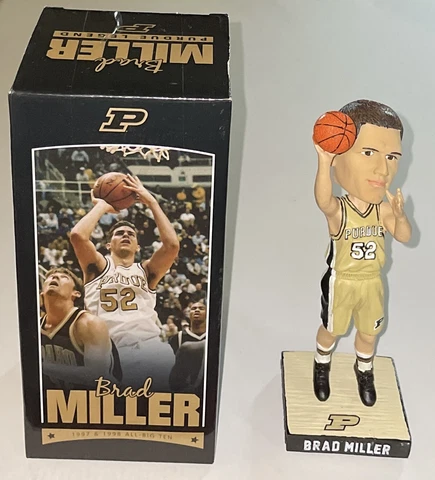 Brad Miller Univ.  Purdue Boilermakers 2019 Big Ten NBA All-Star Bobblehead New Cover