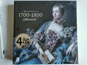 MASTERPIECES 1700 - 1800 MEISTERWERKE 1700 - 1800 - BUCH MIT 4 CD - Bild 1 von 3