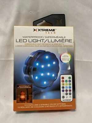 Luz LED Xtreme Tech - Impermeable - 13 Ajustes de Color Estáticos y 2 Dinámicos Foto 1 de 3