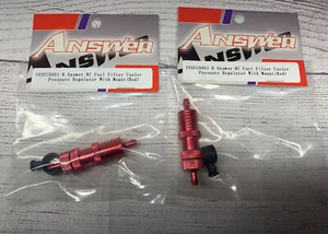 Answer-RC RC Fuel Filter Cooler Pressure Regulator with Mount New 2pk RED - Picture 1 of 2