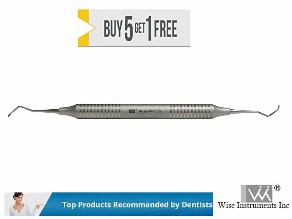 Dental Columbia Curette 13/14. Dental Scaler & Curette by Wise Instruments  - Image 1 of 1