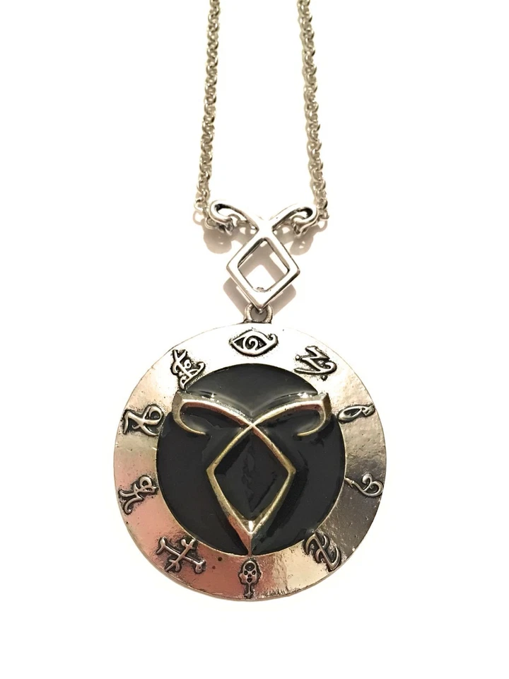 Shadowhunters Collana Potere Runa Angelica nel cerchio delle Rune Jace Herondale - Immagine 1 di 1