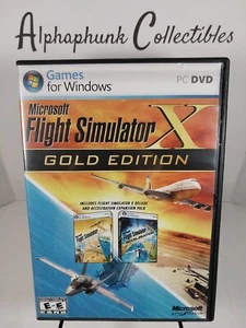 Microsoft Flight Simulator X Gold Edition PC Windows Acceleration Expansion KEYS - Picture 1 of 13
