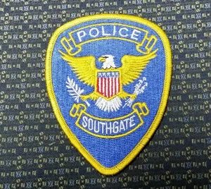 SOUTHGATE, MICHIGAN POLICE DEPARTMENT SCHULTERAUFNÄHER MI - Bild 1 von 2