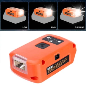 For Black & Decker Battery Adapter 14.4-20V Li-ion Battery with 140LM LED Light - Picture 1 of 5