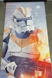 🔥Star Wars Cody 212th Attack Battalion Clone Wars 36” Poster Fabric Print Art - Picture 1 of 10