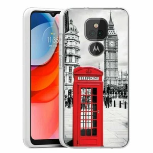 (UK Landmark)ShockProof TPU phone case cover(Clear)for Moto G Play(2021) - Picture 1 of 8