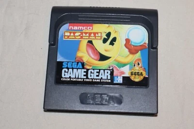 Pac-Man (Sega Game Gear, 1991) Authentic Cartridge TESTED WORKS - Image 1 of 2