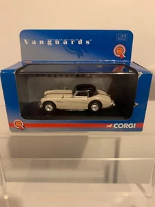 Corgi Vanguards VA05105 Austin Healey 100-Six Old English White - Picture 1 of 7