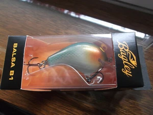 Limited Bass Pro Shops Bagley Balsa B1 BB1 IS Threadfin Bleu's Square Bill - Bild 1 von 12