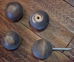 4 acabados redondos de madera vintage para globos - Imagen 1 de 5