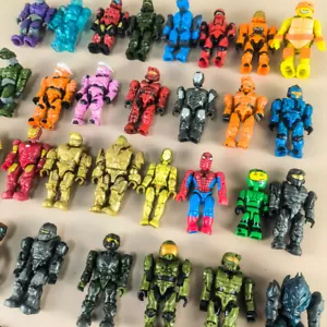 Random 10Pcs Mega Bloks Construx Halo UNSC SPARTAN MASTER CHIEF Figures - Picture 1 of 4