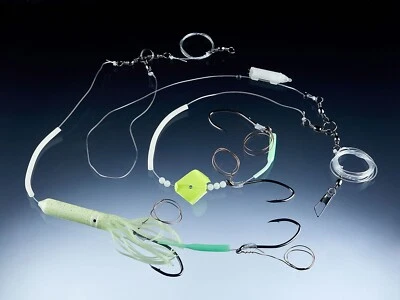 Balzer Rainer Korn Valhall Leng Rig Spezial -Norwegen Vorfach mit Flashlight - Bild 1 von 2