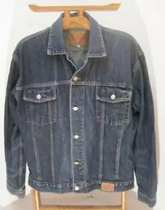 Guess Jeansjacke Herren XL blau Denim Knopfleiste DSN # 10M 11 SUPER ZUSTAND - Bild 1 von 7