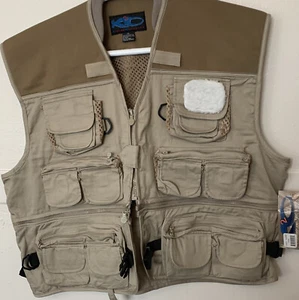 Xtreme Outdoors fly fishing Vest NWT Mens XL hiking hunting camping backpacking - Picture 1 of 8