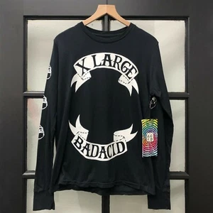 New UNIF x Bad Acid Black Long Sleeve Tee - Size S - Picture 1 of 7