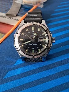 vintage mortima superdatomatic winding watch - Picture 1 of 21