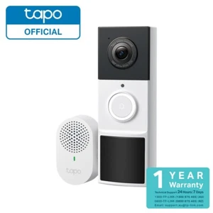 TP-Link Tapo TD21 Video Doorbell Smart Camera 2K HD Video Night Vision Spotlight - Picture 1 of 8