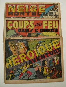 Les Aventures Mystérieuses 27, 28 & 30 Ed. "Voix Françaises" 1948 TBE - Picture 1 of 1