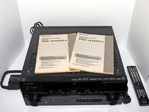 Pioneer VSX-1018AH 7.1 Channel A/V Receiver Bundle w/ Remote - Tested & Working - Picture 1 of 14