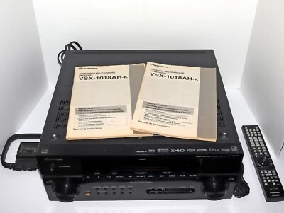 Pioneer VSX-1018AH 7.1 Channel A/V Receiver Bundle w/ Remote - Tested & Working - Image 1 of 4