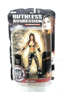 WWE Melina Autographed Certified Signed Ruthless Aggression Series 33 Figure - Picture 1 of 8