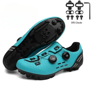 Mountain MTB Road Cycling Shoes with SPD Cleats Men's Racing Biking Footwear - Picture 1 of 43