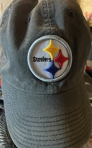 NFL Pittsburgh Steelers Cap Hat SZ LAEGE 100% Cotton Embroidered Patch - Picture 1 of 11